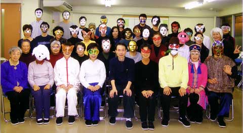 仮面空勁舞踏新年会